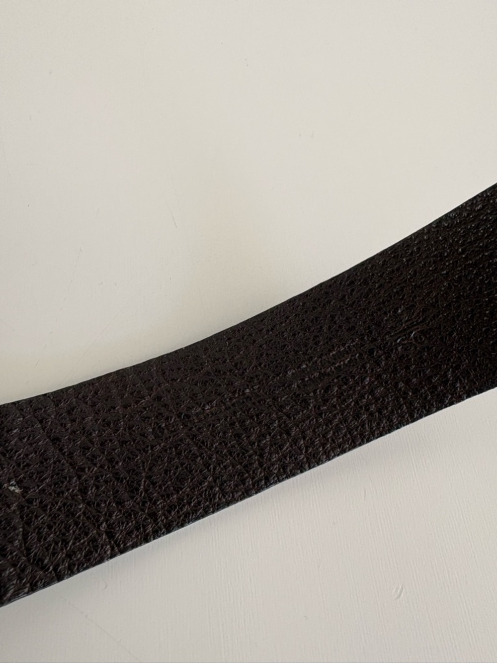 Auth BURBERRY Brown Leather Belt - Picture 6 of 9